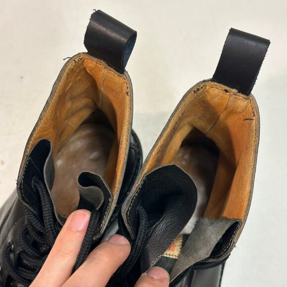 NEW HEELS Tricker's Men's Burford Country Boot Triple Black Calf UK 6 / US 7.5 - Picture 9 of 14